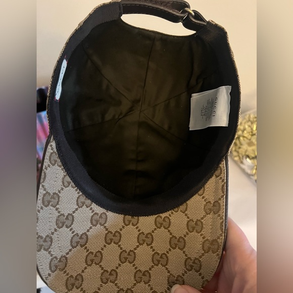 GUCCI ORIGINAL GG CANVAS BASEBALL HAT SIZE M - Picture 6 of 12